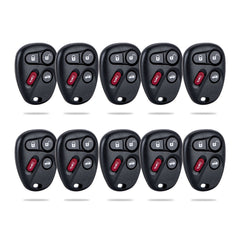 New Keyless Entry Replacement Car Key Fob for Selected Cars with P/N:25695954/25695955/25695966/25695967/15184352/15184353/15752330/15043458/10443537 FCC ID: KOBLEAR1XT C4RD(10)