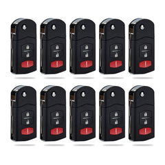 New Replacement Car Key for 2011-2015 MZDA 2, 2006-2015 MZDA 5, 2007-2015 MZDA CX-9, 2007-2012 MZDA CX-7 with P/N:BGBX1T478SKE125-01, 662F-SKE12501 M3SA(10)