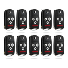 New Replacement for TL 4 Button Flip Remote Key with Part Numbers: ID 46, OUCG8D-439H-A, 850G-G8D439HA, RVLOMG806-302, 35111-SEP-306, 35111-SEP-307 A4SA(10)