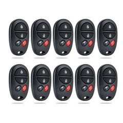 Car Key Fob Replacement for Highlander Sequoia 4 BTN Remote with FCC ID: GQ43VT20T 315MHZ T4RC