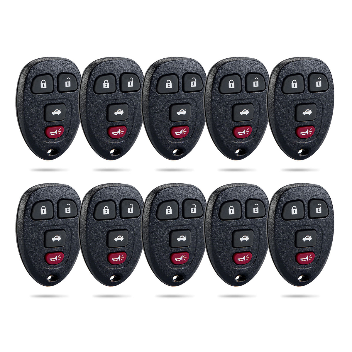 New Keyless Entry Replacement Remote Car Key Fob for Select Malibu Cobalt Lacrosse Grand Prix G5 G6 Models with P/N: 15252034 FCC ID: KOBGT04A C4RB(10)