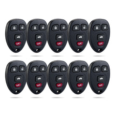 New Keyless Entry Replacement Remote Car Key Fob for Select Malibu Cobalt Lacrosse Grand Prix G5 G6 Models with P/N: 15252034 FCC ID: KOBGT04A C4RB(10)