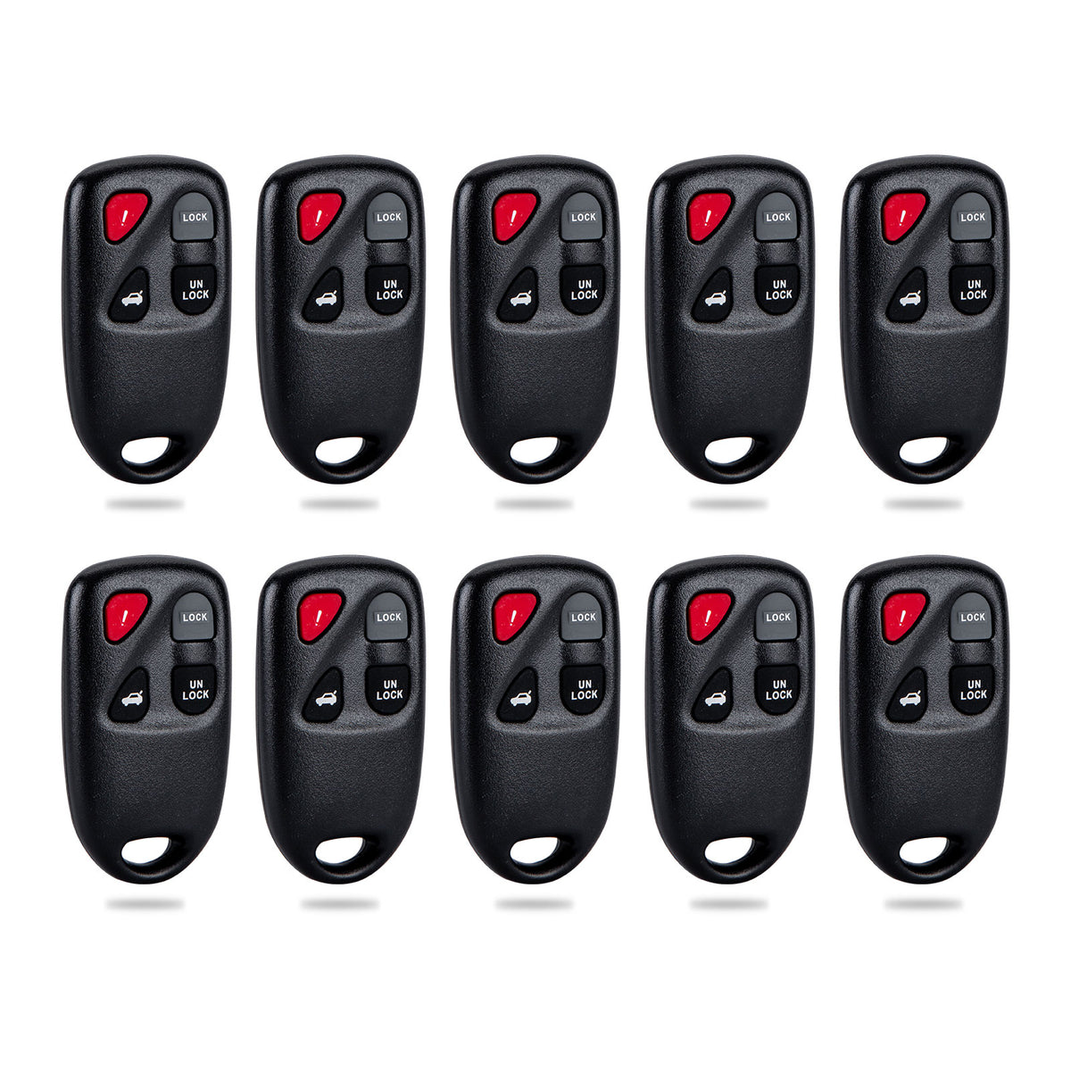 New Keyless Entry Replacement Car Key Fob for 2003/2004/2005 Mzda with FCC ID:KPU41805 4238A-12076 M4RA(10)