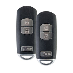 Replacement Car Key Fob for 2012/2013/2014/2015/2016/2017/2018 Mazda 3 5 CX-3 CX-5 with FCC ID: WAZSKE13D01 315MHZ Part #: KDY3-67-5DY M3RB