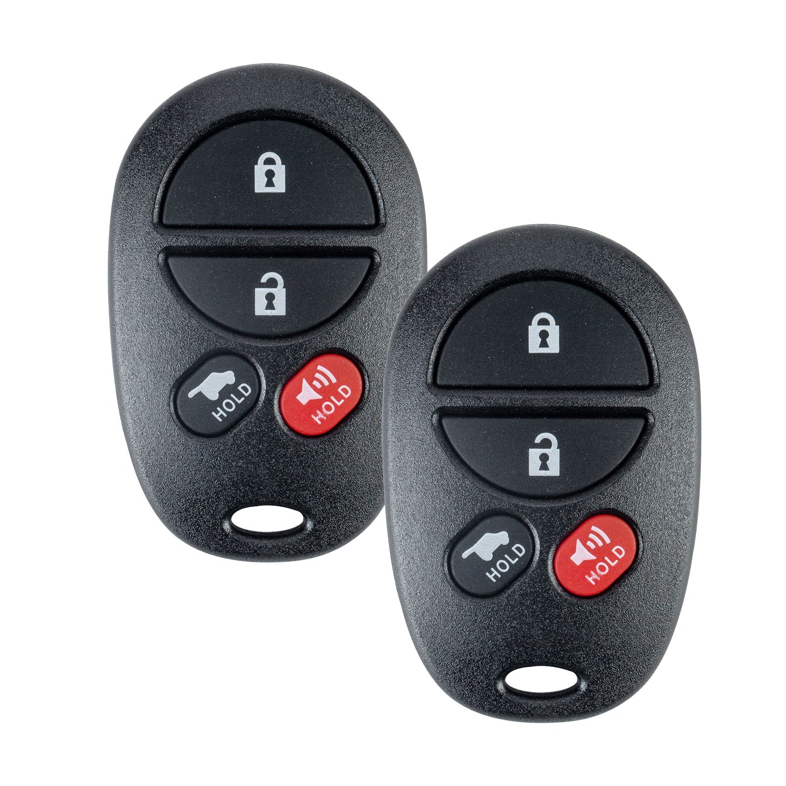 Car Key Fob Replacement for Highlander Sequoia 4 BTN Remote with FCC ID: GQ43VT20T 315MHZ T4RC