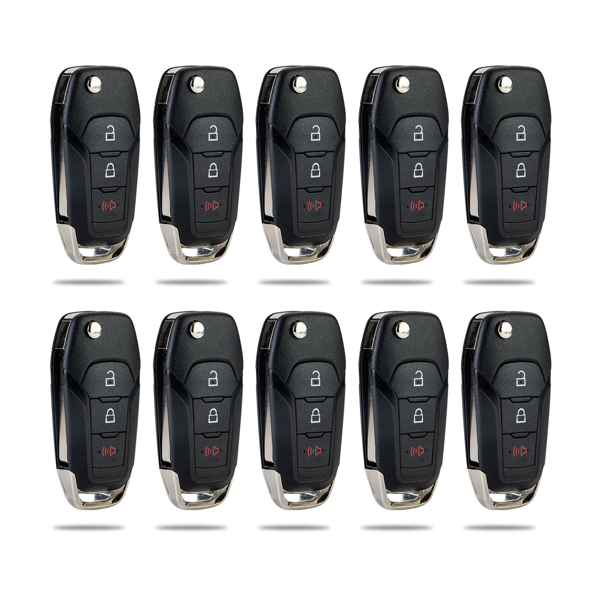 Replacement Car Key Fob for Ford 2015/2016/2017/2018/2019 F-150 with FCC ID: N5F-A08TAA IC: 3248-A08TAA P/N: 164-R8130 STRATTEC P/N: 5923667 315MHZ F3SC