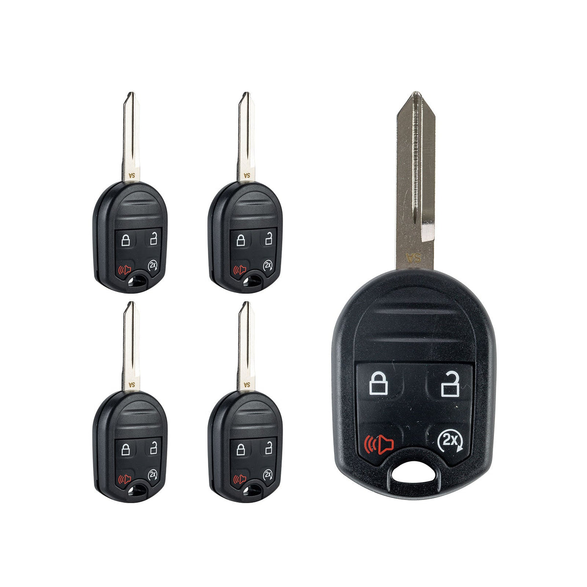 Copy of Car Key Fob Replacement for Head Key for Ford with FCC ID: OUCD6000022 164-R8067 315MHZ F4SF