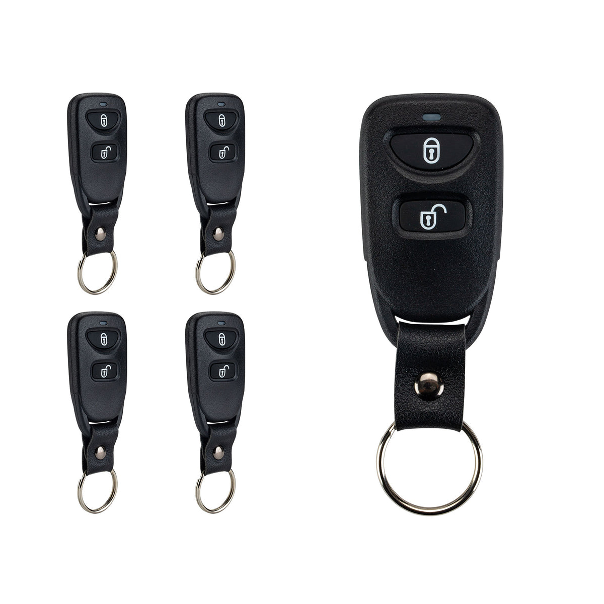 Remote Key Fob Replacement for 2006-2011 Hyundai Accent with FCC ID: PLNHM-T002 and Part Numbers: 95430-1E011, 95430-15011 315 MHz K3RG(5)