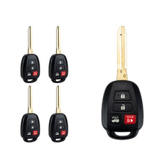 New Key Fob Replacement for 2012/2013/2014 Toyota Camry with FCC ID:HYQ12BDM G chip T4SB(5)