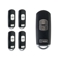 Replacement Car Key Fob for 2012/2013/2014/2015/2016/2017/2018 Mazda 3 5 CX-3 CX-5 with FCC ID: WAZSKE13D01 315MHZ Part #: KDY3-67-5DY M3RB