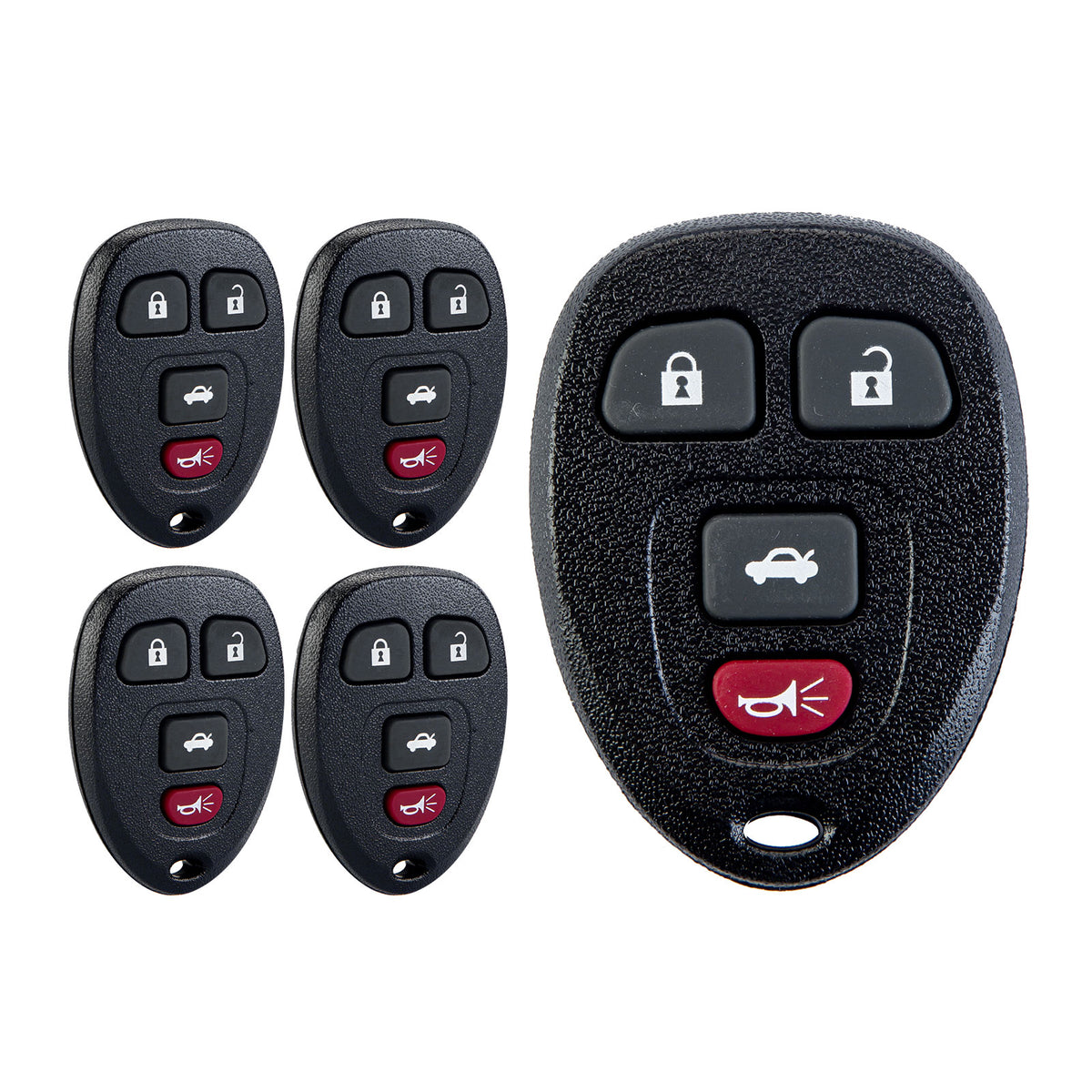 New Keyless Entry Replacement Remote Car Key Fob for Select Malibu Cobalt Lacrosse Grand Prix G5 G6 Models with P/N: 15252034 FCC ID: KOBGT04A C4RB(5)