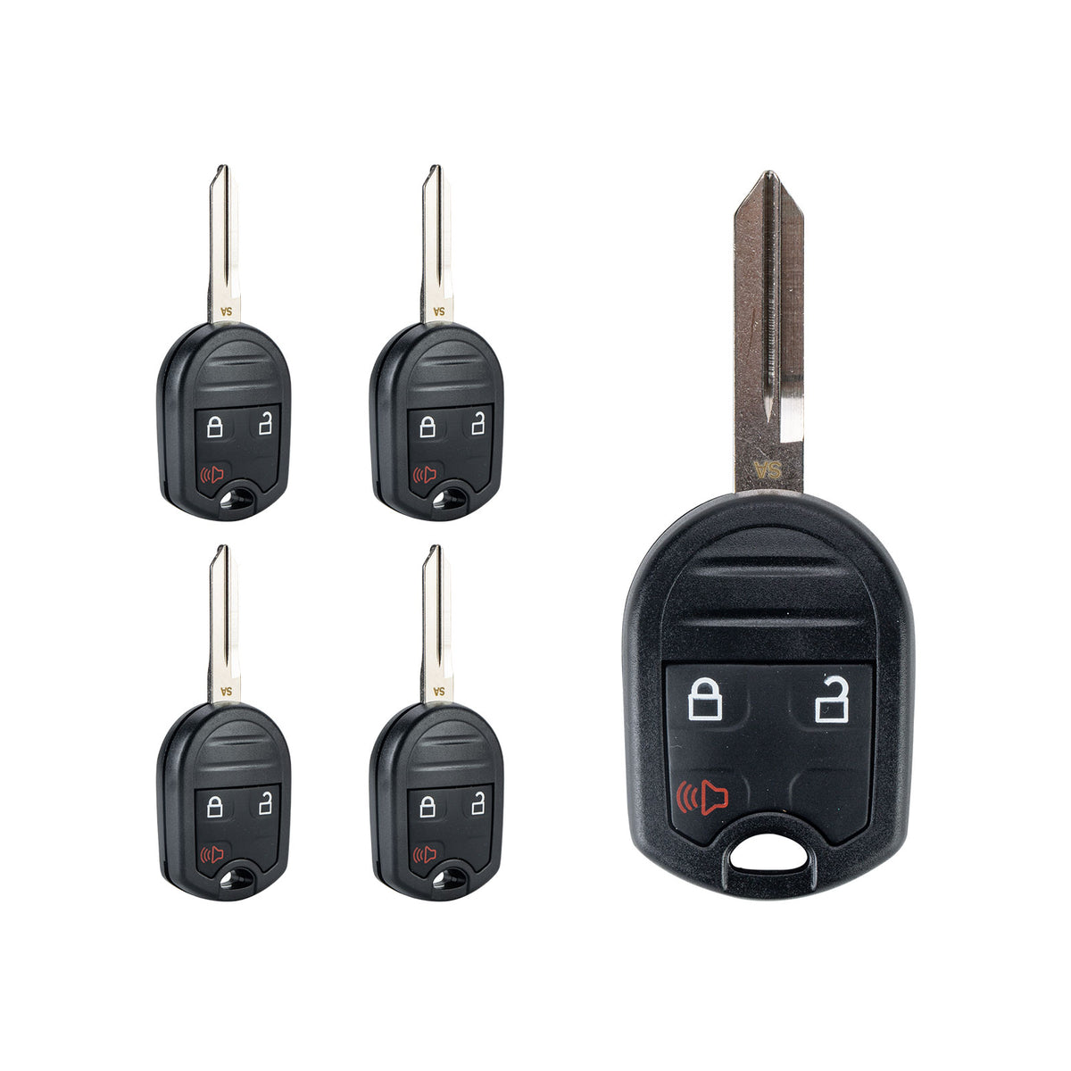 Car Key Fob Replacement for Ford 80 BIT with FCC ID: CWTWB1U793 164-R8070 5912560 315MHZ F3SB