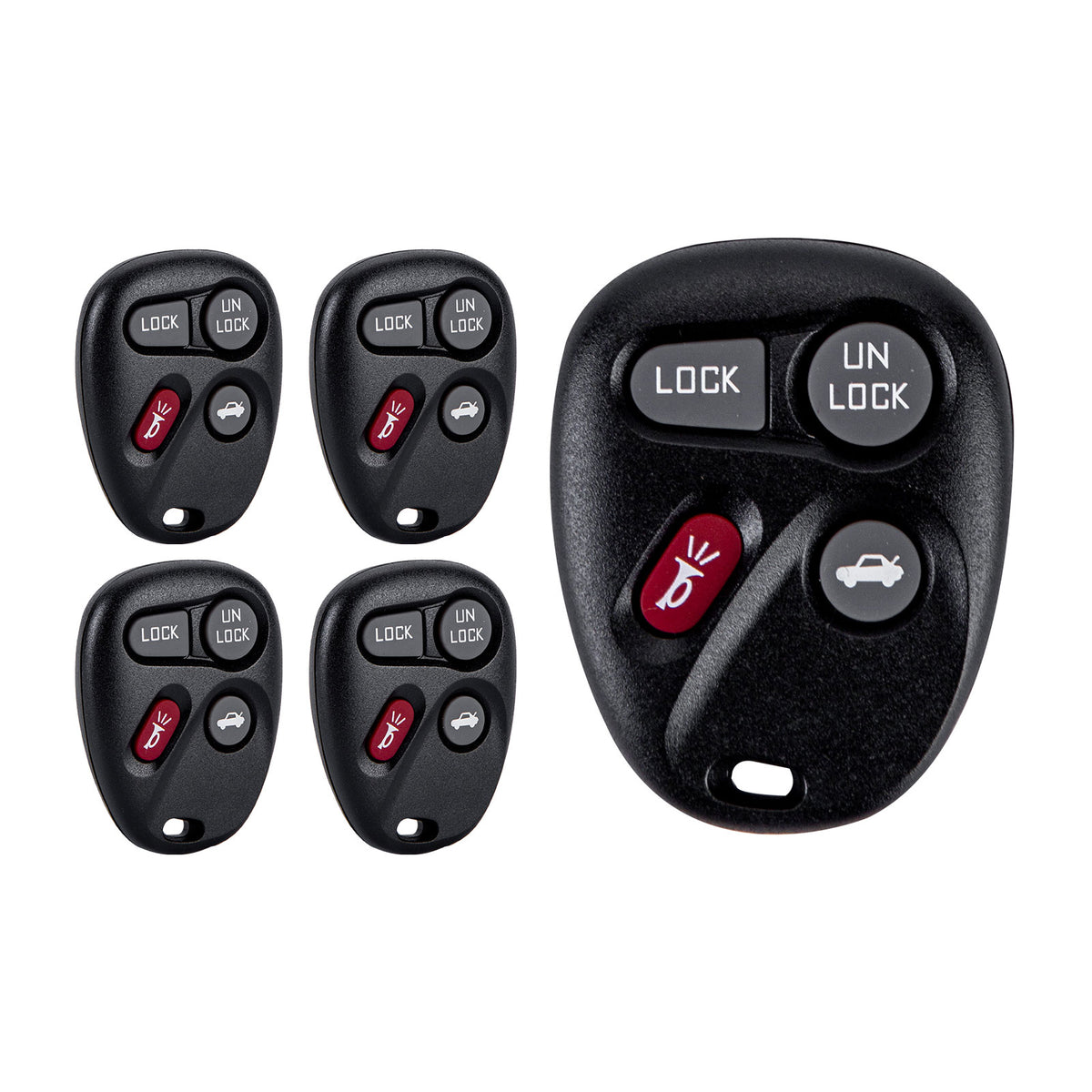 New Keyless Entry Replacement Car Key Fob for 1996/1997/1998/1999/2000 Tahoe with FCC ID: ABO1502T C4RH(5)