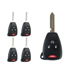 Replacement Car Key Fob for JEEP 2010 2011 2012 2013 2014 2015 2016 2017 2018 with FCC ID: OHT692427AA OHT692713AA 04589621 AA 315Mhz Part # 04589621AA & More Chip: 46 KR-D4SCV05