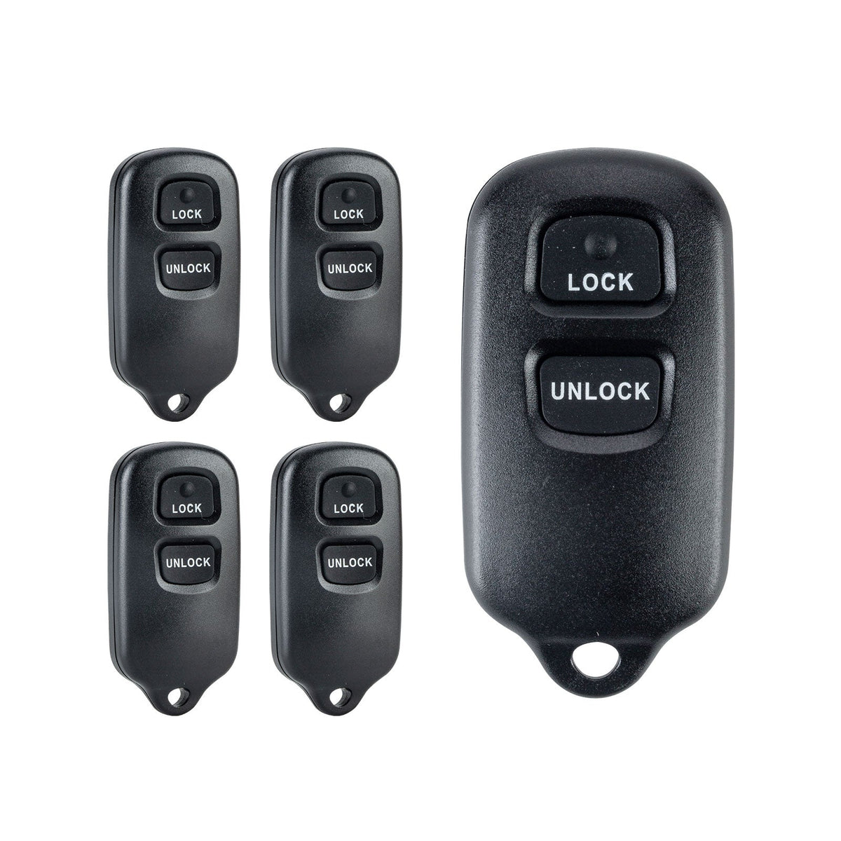 Car Key Fob Replacement for 2004/2005/2006 T-yota Tundra with FCC ID: HYQ12BAN, HYQ12BBX, HYQ1512Y 315MHZ T3RD