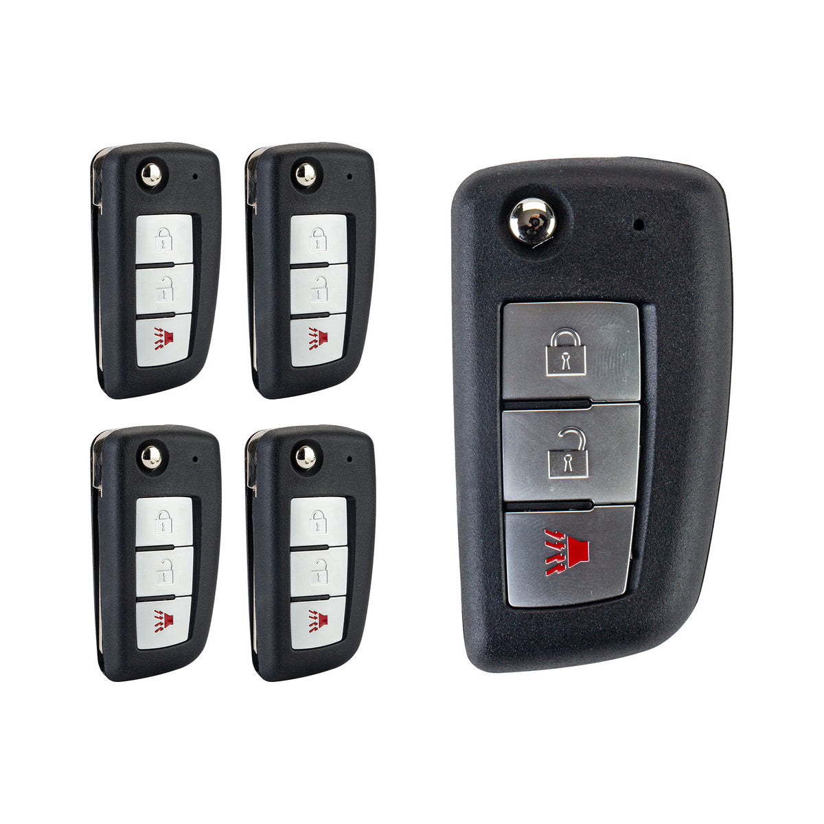 Replacement Car Key Fob for 2014/2015/2016/2017 Niss-n Rogue S with FCC ID: CWTWB1G767 433MHZ N3RB