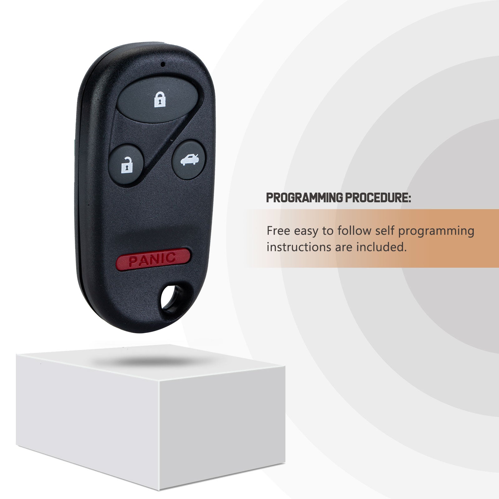 Brand New Car Key Fob Replacement for 2002/2003/2004 H0NDA CR-V with FCC ID: OUCG8D-344H-A H4RA