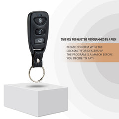 New Key Fob Replacement for 2007/2008/2009 K1A Sorento 2007/2008/2009/2010/2011 K1A Rondo with P/N: PLNHM-T011, 5648A-HMT011, 95430-1D201 K4RC(10)